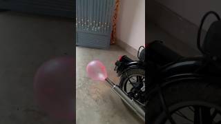 Bullet vs Balloon🎈😱 #funnyvlog #bulletvsballoon #bulletpatake #bulletlover #bulletpatakha #motovlog