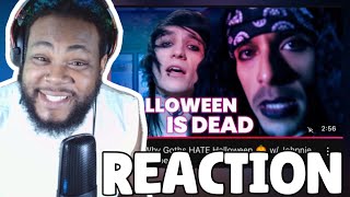 Why Goths HATE Halloween 🎃 w/ Johnnie Guilbert - Brandon Rogers | Reaction