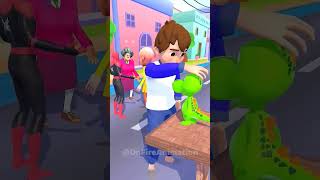 Nomi Raxi Song -Dancing Spider-Man, Patlu, Scary Teacher #gaming #funny #shorts #ytshorts #animation