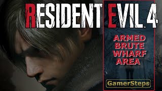 Resident Evil 4 Remake - Wharf Area - Armed Brute