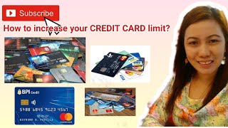 #MY6THVLOG HOW TO INCREASE YOUR CREDIT CARD LIMIT