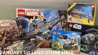 January 1st LEGO Store Haul