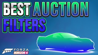 Best Auction Sniping Filters - Forza Horizon 4