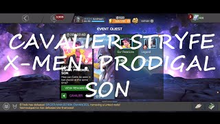 CAVALIER STRYFE | X-Men: Prodigal Son | CAVALIER EQ | MCOC | MARVEL | MARVEL CONTEST OF CHAMPIONS |