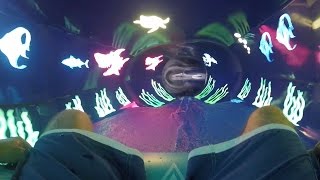 POV on the NCL Escape Aqua Racer Slide - Norwegian Escape Aqua Park