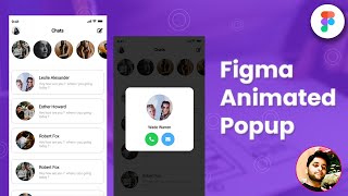 Figma Animated Modal Popup | Figma Overlay Tutorial  |