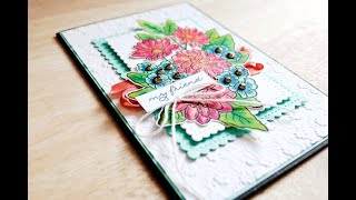 Stampin’ Up! Ornate garden - live crafting