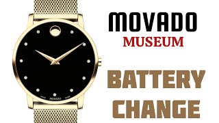 MOVADO Museum Battery Change