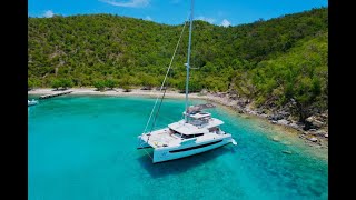 Walkthru Video: A 54' Bali Catamaran, Windward 5.4, Available For Crewed Yacht Charter In The BVI'S