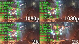 Benchmark 3DMark RX 5700 8G vs RTX 2060 with 1080P & 2K with Fire Strike & TimeSpy (4K Resolution)