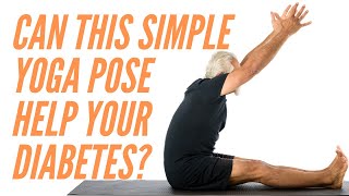 A Simple Yoga Pose For Diabetes