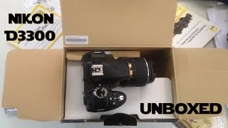 NIKON D3300 UNBOXED !!