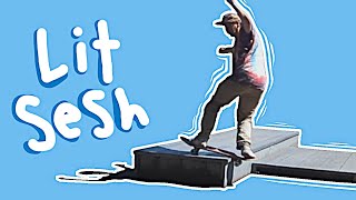 LEARNING 3 NEW SKATE TRICKS LIT SESH