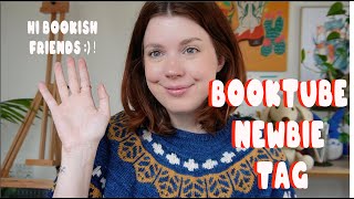 Can I Scooch in? Booktube Newbie Tag 🌱 #booktubenewbietag