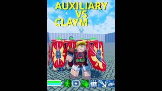 Roblox Warlords Auxiliary vs Claymore