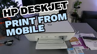 How to Print From Phone Mobile Android With HP Deskjet 2820e, 2800e All In One Printer