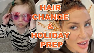 HAIR TRANSFORMATION AND HOUSE RENOVATION UPDATE… a stressful week before holiday 😭