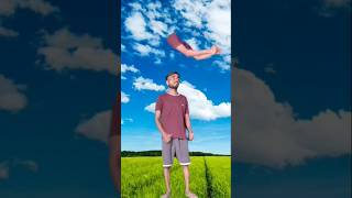 Flying my body parts matching eating food - magical flying body parts matching video #viral #vfx