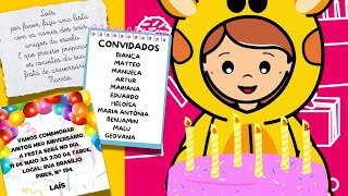 Bilhete - Lista - Convite - Gêneros textuais - Vídeo educativo com Atividades