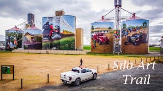 Exploring and Camping at Echuca, Picola, Rochester, Kyabram, Tongala, Silo Art Trail, Part 2 Ep - 80