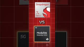 Snapdragon 7+Gen 3 Vs MediaTek Dimensity 8300 Ultra Konsa Hai Tagda #snapdragon #smartphone #tech