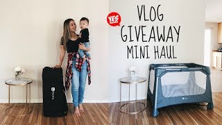 Vlog: I'm Giving Away A 4Moms Playard + Glossier Mini Haul ! | HAUSOFCOLOR