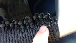 Custom paracord steering wheel cover part 4/4