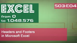 Headers and Footers in Microsoft Excel