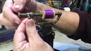 Alex Askaroff & Sewalot Presents how to adjust a chain stitch sewing machine