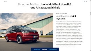 Volkswagen ,,Der Neue T7 Energetic,, Konfigurator