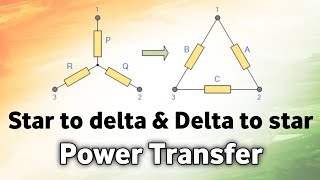 Power transfer | Star to delta and delta to star #transientacademy