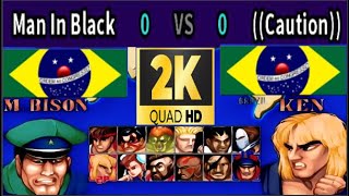 Street Fighter II: Champion Edition - Man In Black VS ((Caution)) - FT8