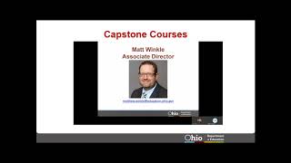 Career Technical Education Brown Bag Lunch: Program of Study & Capstone Courses