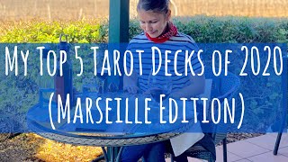 My Top 5 Tarot Decks of 2020 (Marseille + Edition) VR to @The Hermit’s Cave