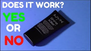 NYX PROFESSIONAL MAKEUP SHINE KILLER PRIMER REVIEW