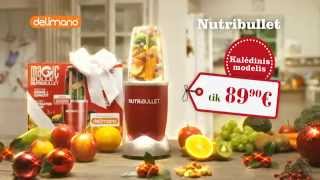 Delimano Nutribullet Red trintuvas