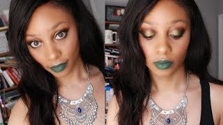 Fenty Beauty Midnight Wasabi Makeup Look