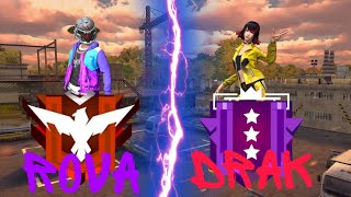 ДУЭЛЬ-Rova /VS/ DRAK! Кто победил?? | FREE FIRE дуэль