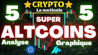 🚨La Matinale : Je classe ces 5 crypto ! Contexte très spécial pour les Altoins..