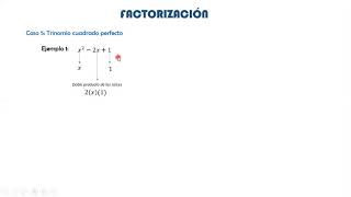 Factorización parte 2