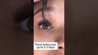 How To Make perfect look with fluffy lashes |B&Q Lashes| #diylashextensions #lashtutorial