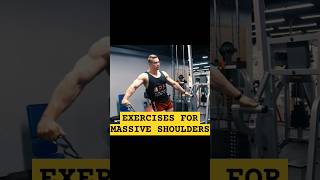 Get MASSIVE Shoulders #fit #exercise #motivation #fitness #shoulderworkout #workout #gym #healthtips