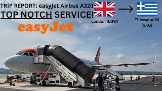 Trip Report | easyJet | Airbus A320 | London (LGW) - Thessaloniki (SKG)