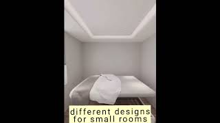 different designs for small rooms