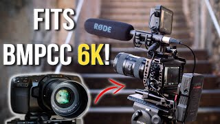 My ULTIMATE RIG BMPCC 4K/6K (FITS THE 6K! CONFIRMED!) Blackmagic Pocket Cinema Camera 4K & 6K Rig