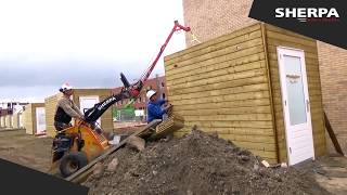 SHERPA100 | Building a Garden Shed | SHERPA mini-loaders | SHORT