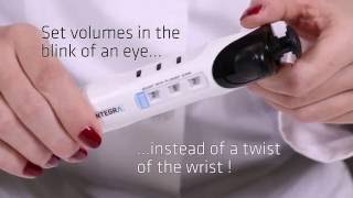 INTEGRA EVOLVE Manual Pipettes - How to adjust volume