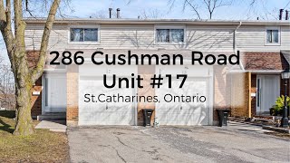 286 Cushman Road  Unit 17, St.Catharines, Ontario - Daniel Passero Real Estate - Remax Niagara