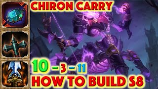 SMITE HOW TO BUILD CHIRON - Headless Horror Chiron Skin Showcase + Chiron Carry Build + Gameplay