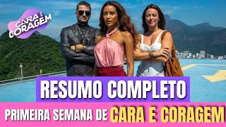 Resumo da Primeira Semana Novela CARA E CORAGEM - 30/05 à 04/06 [resumo novela cara e coragem hoje]